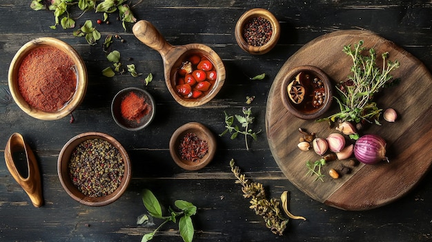 składniki i przyprawy